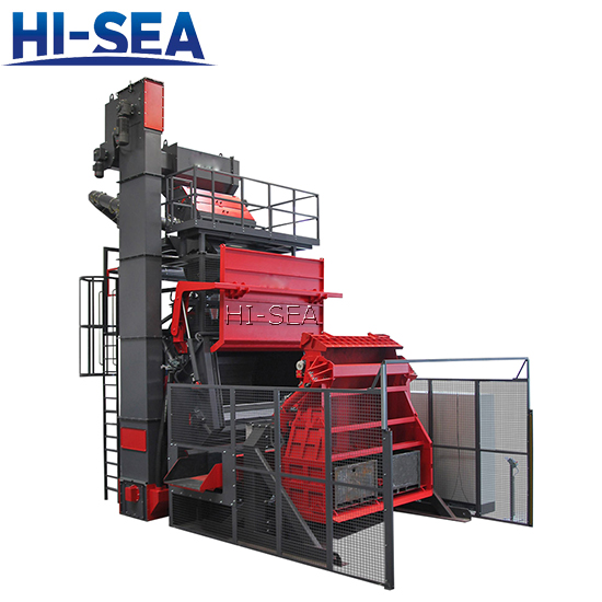 Tumble Belt Blast Machine